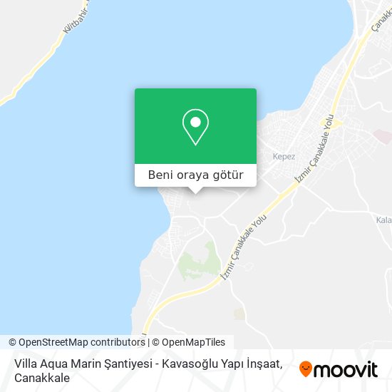 Villa Aqua Marin Şantiyesi - Kavasoğlu Yapı İnşaat harita