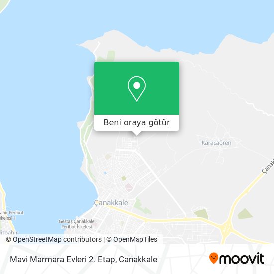 Mavi Marmara Evleri 2. Etap harita
