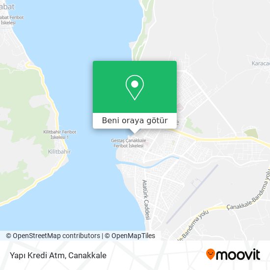 Yapı Kredi Atm harita