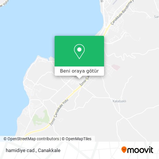 hamidiye cad. harita