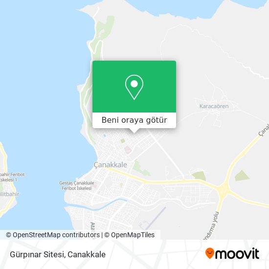 Gürpınar Sitesi harita