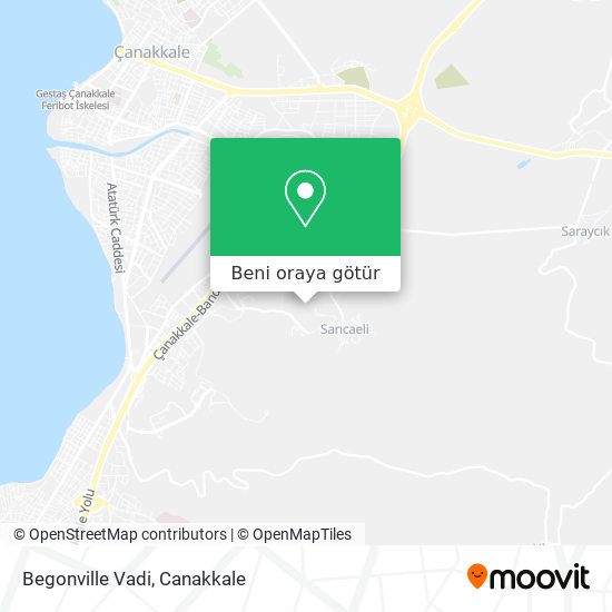Begonville Vadi harita