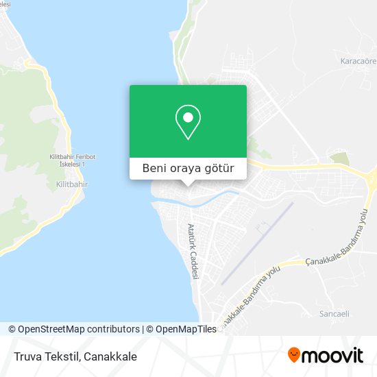 Truva Tekstil harita