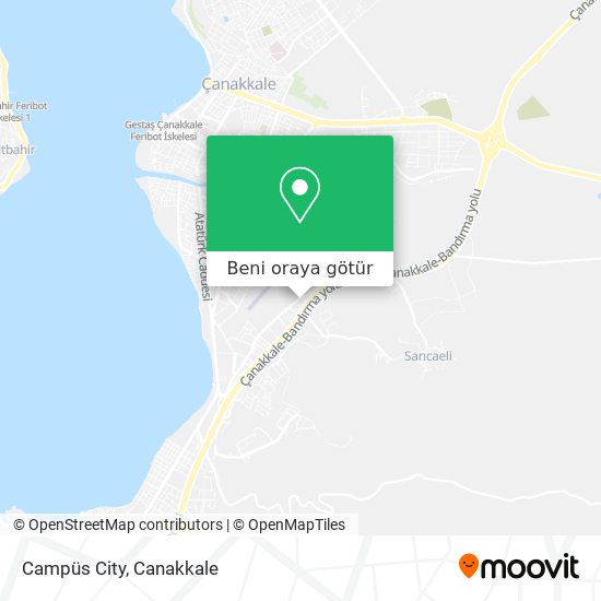 Campüs City harita