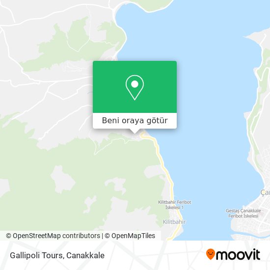 Gallipoli Tours harita