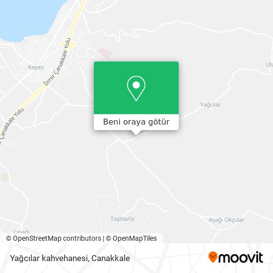 Yağcılar kahvehanesi harita