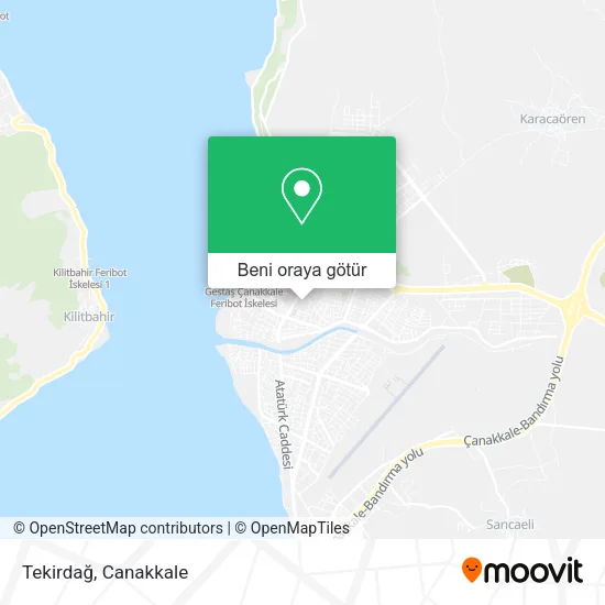 Tekirdağ harita