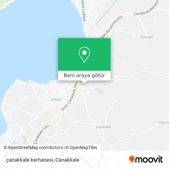 çanakkale kerhanesi harita