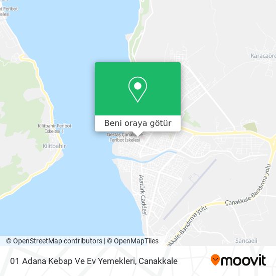 01 Adana Kebap Ve Ev Yemekleri harita