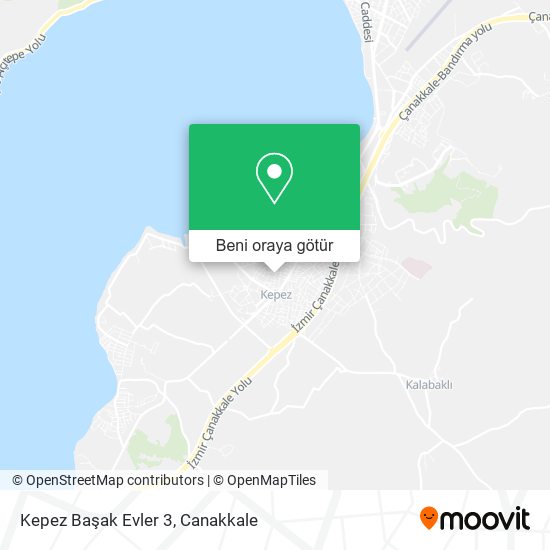 Kepez Başak Evler 3 harita