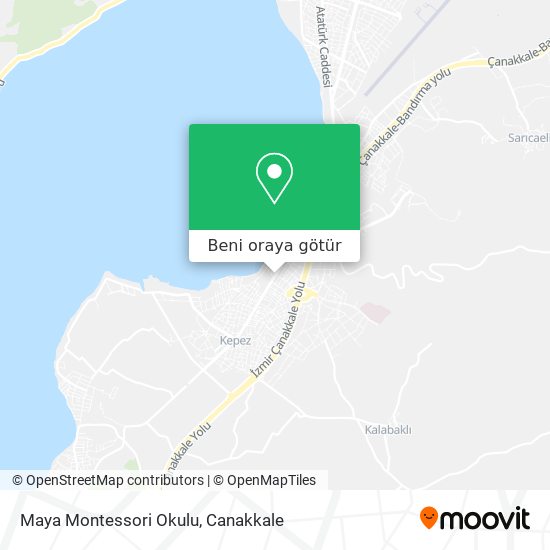 Maya Montessori Okulu harita