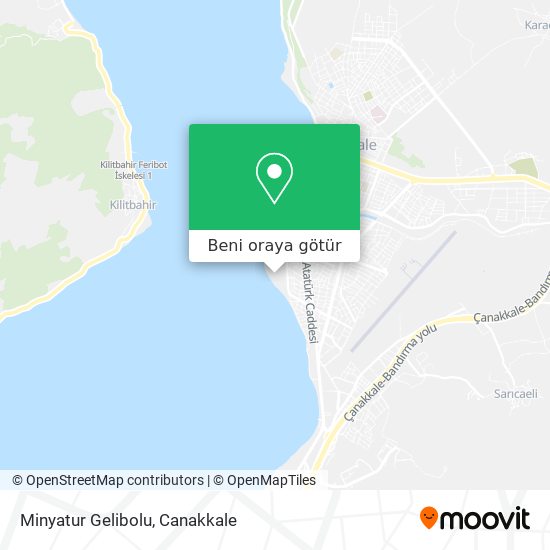 Minyatur Gelibolu harita