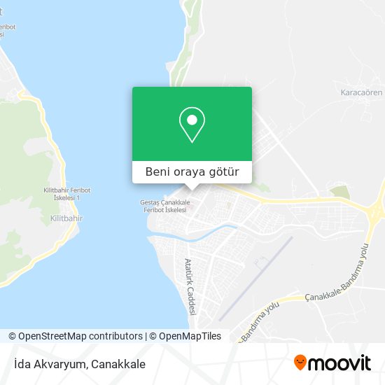 İda Akvaryum harita