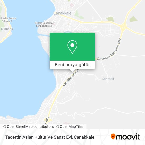 Tacettin Aslan Kültür Ve Sanat Evi harita