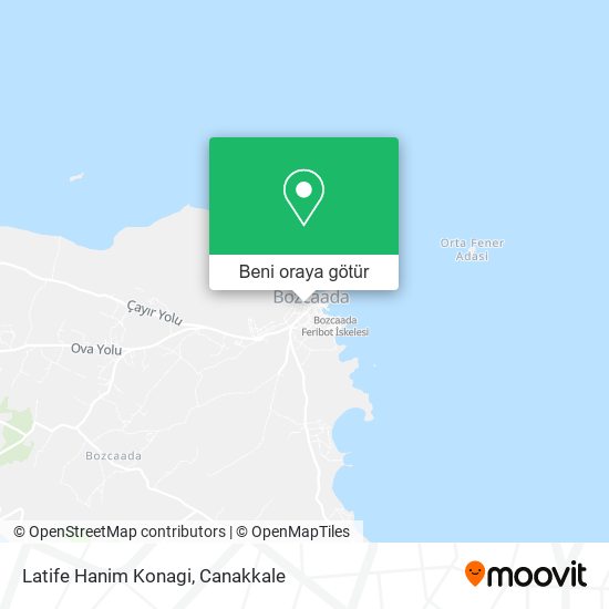 Latife Hanim Konagi harita
