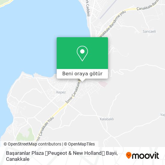 Başaranlar Plaza 🚘Peugeot & New Holland🚜 Bayii harita