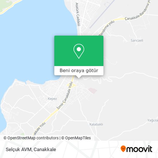 Selçuk AVM harita