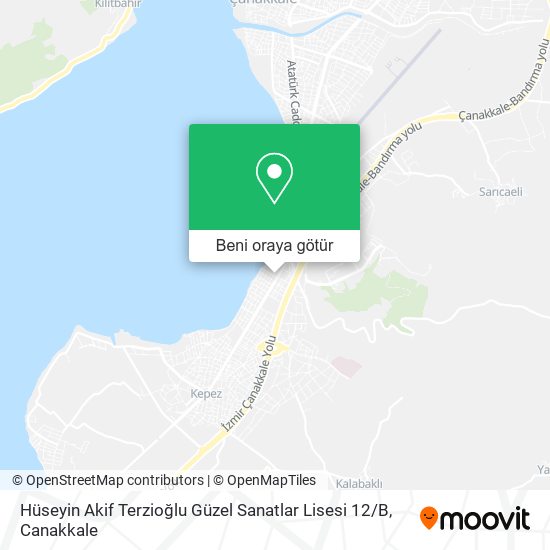 Hüseyin Akif Terzioğlu Güzel Sanatlar Lisesi 12 / B harita