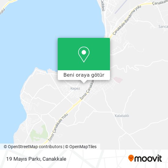 19 Mayıs Parkı harita