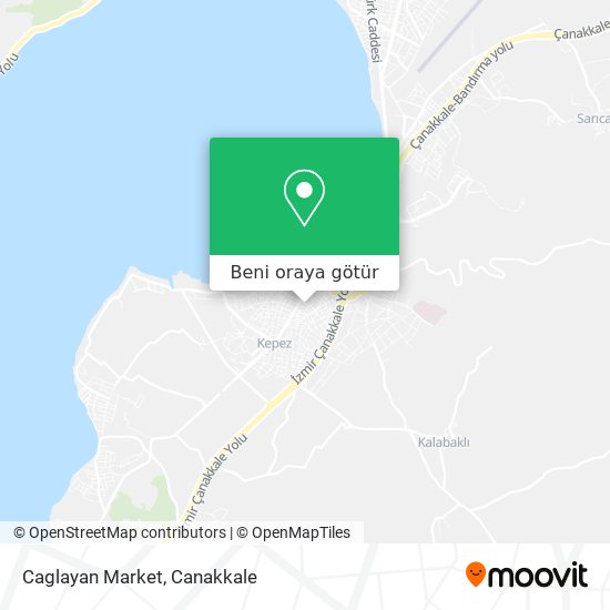 Caglayan Market harita