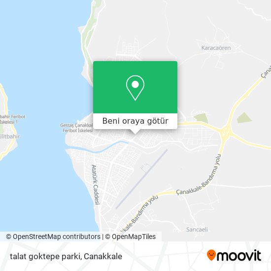 talat goktepe parki harita