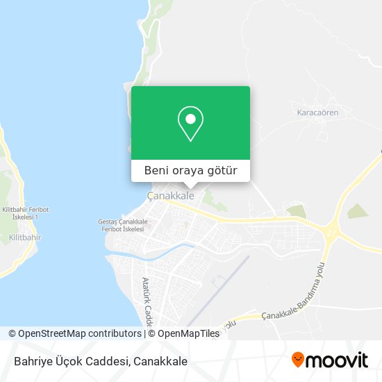 Bahriye Üçok Caddesi harita