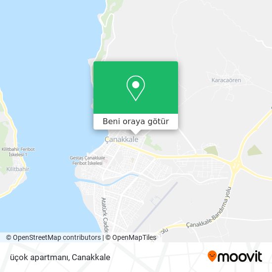 üçok apartmanı harita
