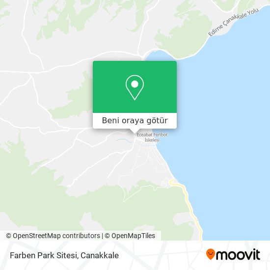 Farben Park Sitesi harita