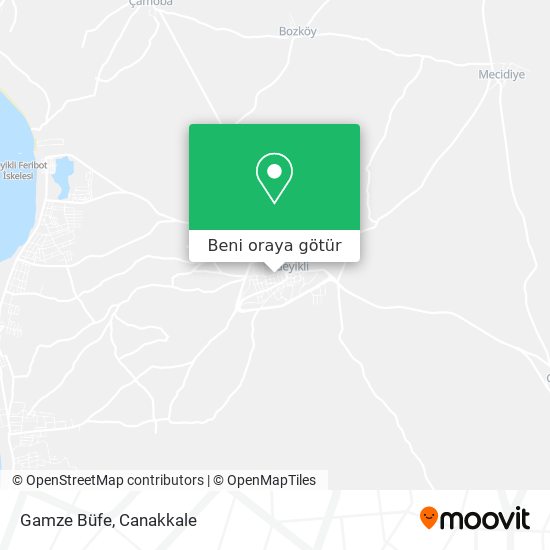 Gamze Büfe harita