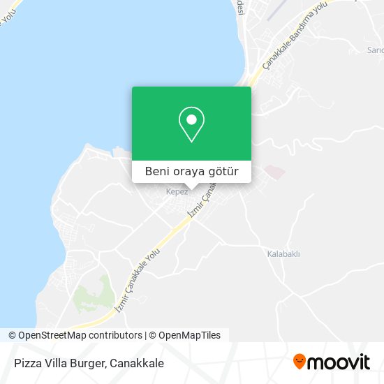 Pizza Villa Burger harita