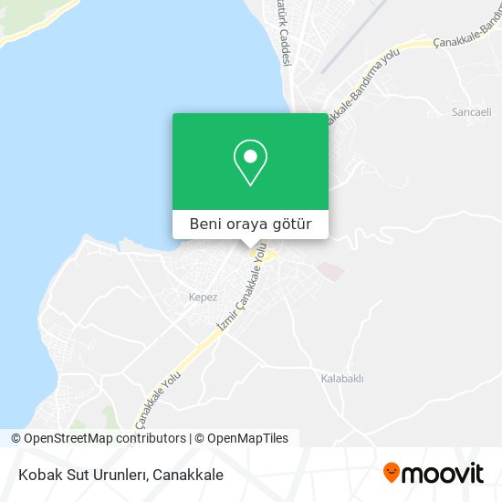Kobak Sut Urunlerı harita