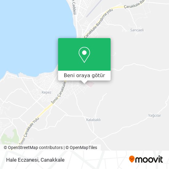 Hale Eczanesi harita