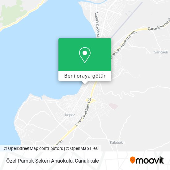 Özel Pamuk Şekeri Anaokulu harita