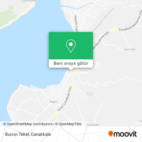 Burcın Tekel harita