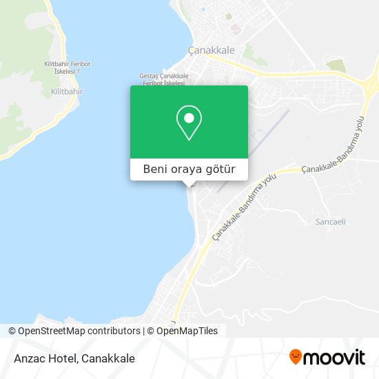 Anzac Hotel harita
