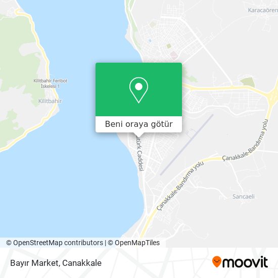Bayır Market harita