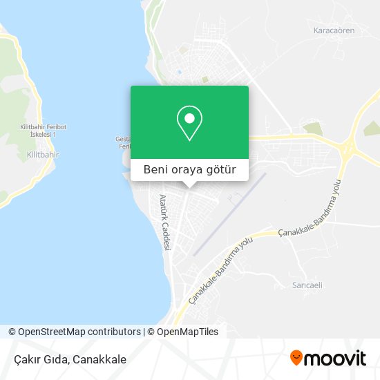 Çakır Gıda harita