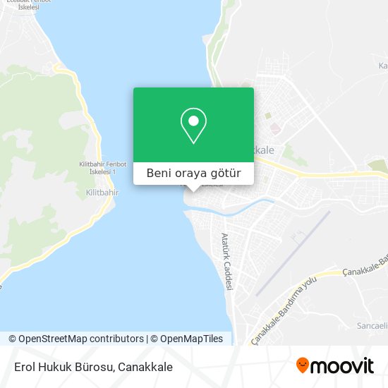 Erol Hukuk Bürosu harita