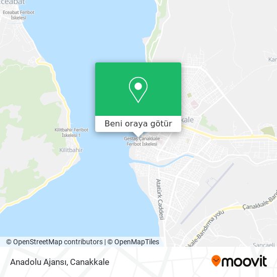 Anadolu Ajansı harita