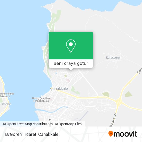 B/Goren Tıcaret harita