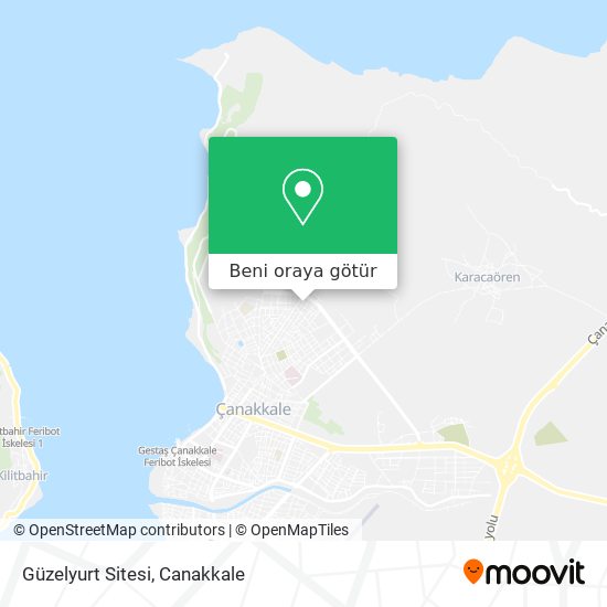 Güzelyurt Sitesi harita