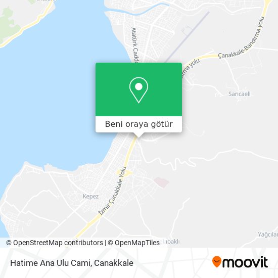 Hatime Ana Ulu Cami harita