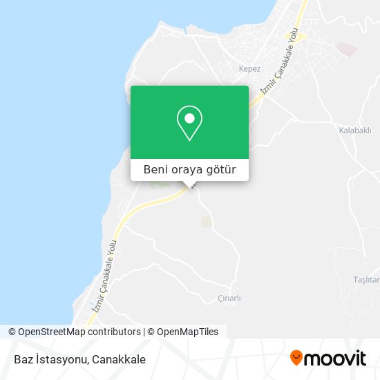Baz İstasyonu harita