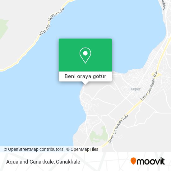 Aqualand Canakkale harita