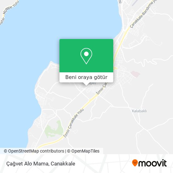 Çağvet Alo Mama harita