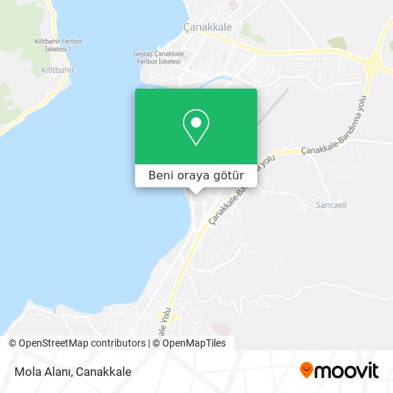 Mola Alanı harita