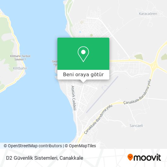 D2 Güvenlik Sistemleri harita