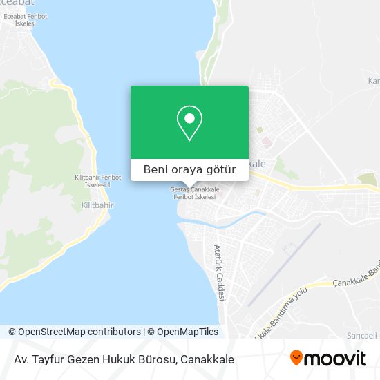 Av. Tayfur Gezen Hukuk Bürosu harita