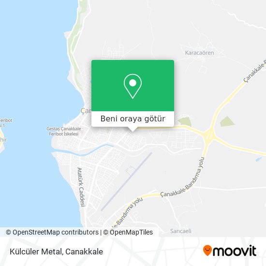 Külcüler Metal harita