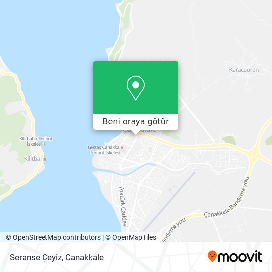 Seranse Çeyiz harita